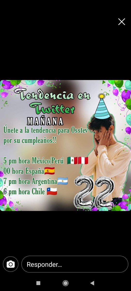 magaly_c_46's tweet photo. 🤍Recuerda que hoy haremos tendencia por el cumpleaños de nuestro hermoso OSS 🤍
Acá dejo información 😉
📌 Acá nos vemos luego📌 https://t.co/4J4IXRX6de