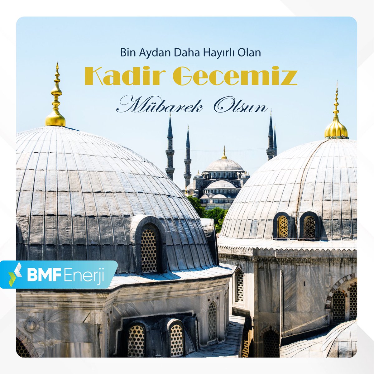 BMF_Enerji's tweet photo. [TR] Bin aydan daha hayırlı olan Kadir Gecemiz mübarek olsun 🕌

[EN] May our night of power, which is better than a thousand months, be blessed 🕌
•
•
•
•
•
#BmfEnerji #çöpgazı #biyokütle #biyogaz #landfillgas #biogas https://t.co/4mw3OE8pJm