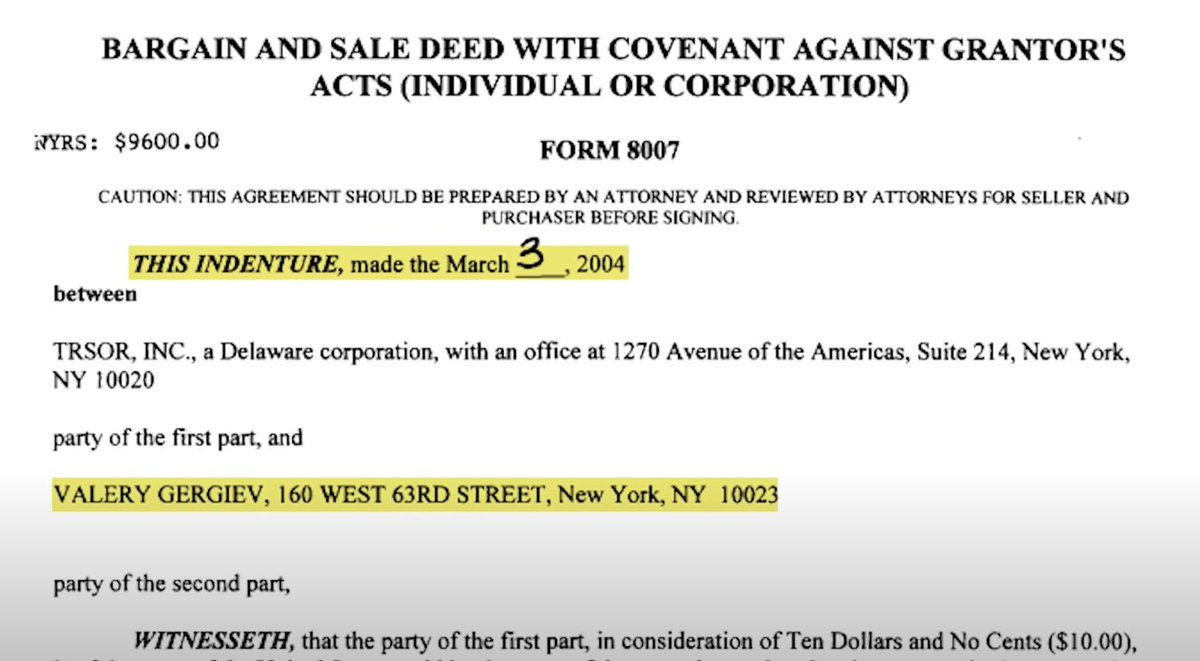 Same applies to the New York flat. At the moment nothing stops Gergiev from either moving in to live there tomorrow or selling it for $5m or so. Why do we allow members of Putin’s inner circle to benefit from the ‘evil West’ that they accuse of starting the war in Ukraine?