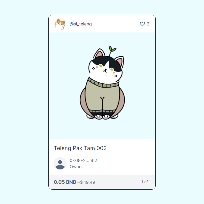 ✨Its a FLIP✨
<a href="/NekoGirlNFT/">NekoGirl Metaverse</a> 🔄 @hrthkz  
Thank you so much @hrthkz for adopting me🖤