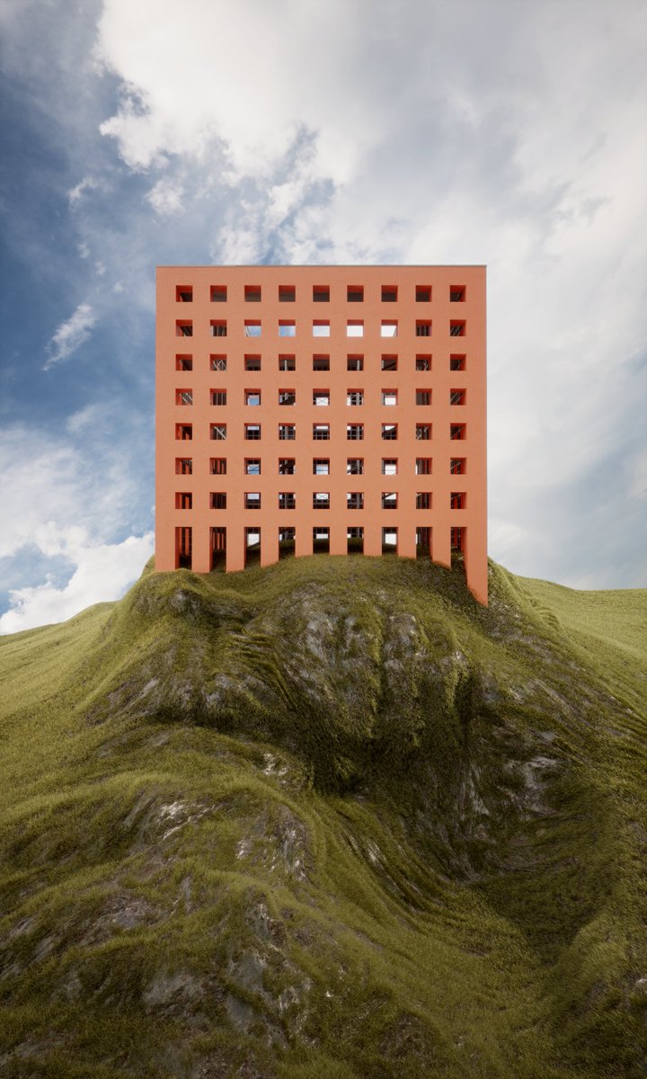 The Blue of the Sky
(L' azzurro del cielo)
#REIcon
Architecture is expressed by its form, but form alone is not sufficient to understand the meaning of architecture. 
#nftarch #architecture #aldorossi #NFTCommunity #nftcollector #nftarchitecture #londonarchitect #eth #digitalart