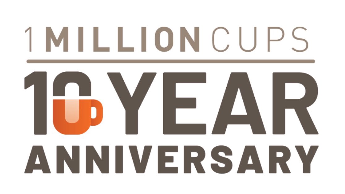 1 Million Cups is 10 years old 🎂

In the past decade, #1MC has connected and empowered countless entrepreneurs, intrapreneurs, students and community builders! The success of this nationwide movement wouldn’t be possible without our caffeinated organizers.

Cheers to #1MCNation!