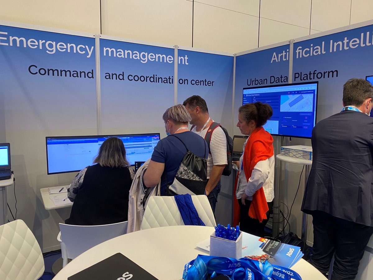 AtosPubSector's tweet photo. Atos is at #EENA2022 ! Come to stand 28 and discover how our solutions are used by governments and public authorities to enable NG112 and NG9-1-1 services.

More > https://t.co/ej2p4AEBfG 

#NG112 #NG911 #AtosPublicSafety https://t.co/7hVAb9nRQB
