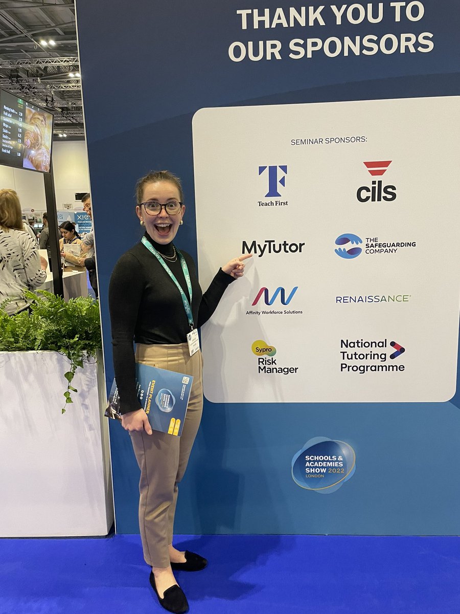 We’ve loved exhibiting at the #SAAShow22 this year! 

If you’d like a goodie bag and quick chat on #tuition funding and catch up lessons for pupils this term, pop by stand E20! 👋 #edutwitter