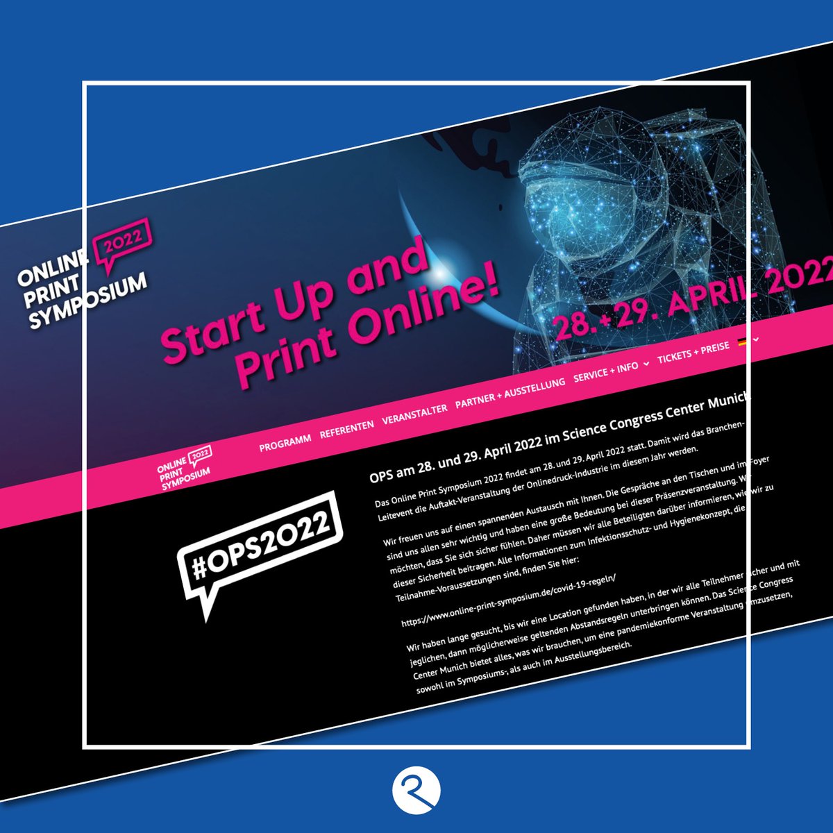 risscsolutions's tweet image. Morgen ist es endlich wieder Zeit für das Online Print Symposium in München! Wer vor Ort ist – schaut gerne bei uns am Stand vorbei! 

#rissc #risscsolutions #printformer #printformerIO #web2print #webtoprint #web2publish #webtopublish #zipcon #ops #onlineprintsymposium