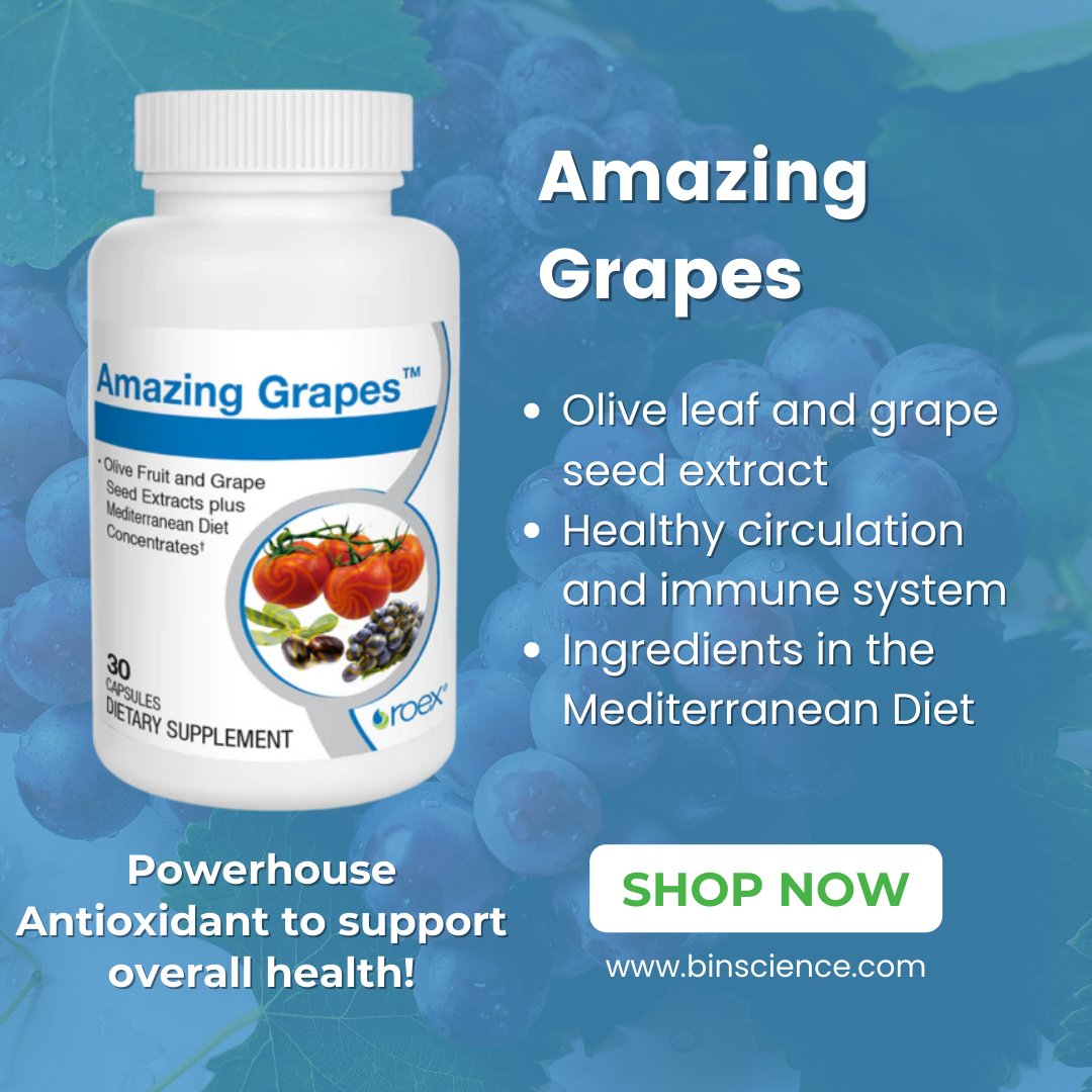 roexvitamins's tweet image. Roex® Amazing Grapes is based on the gold standard eating pattern to promote lifelong good health, known as the Mediterranean Diet.

Buy now: binscience.com

#healthsupplements #supplement #grapeextract #Mediterraneandiet #hearthealth #hearthealthsupplement
