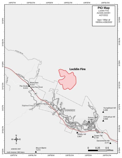 BLMAZFire's tweet photo. GID - #LocklinFire Update: Fire still at 106 acres, 30 % containment. Crews working today to secure fire line completely, perform mop-up and work toward full containment. For more information go to Inciweb: https://t.co/HX5B8e6SNJ
#AZFire https://t.co/ChvuGJnlml