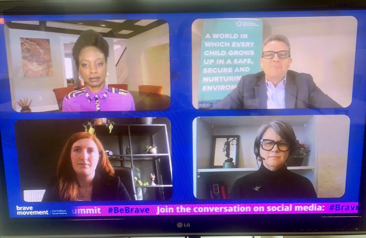 Great discussion about how it is just unacceptable that governments are not funding the billions that is needed to #endchildhoodsexualviolence #bravemovement #bebrave #GlobalSurvivorsSummit 💰 💰 💰