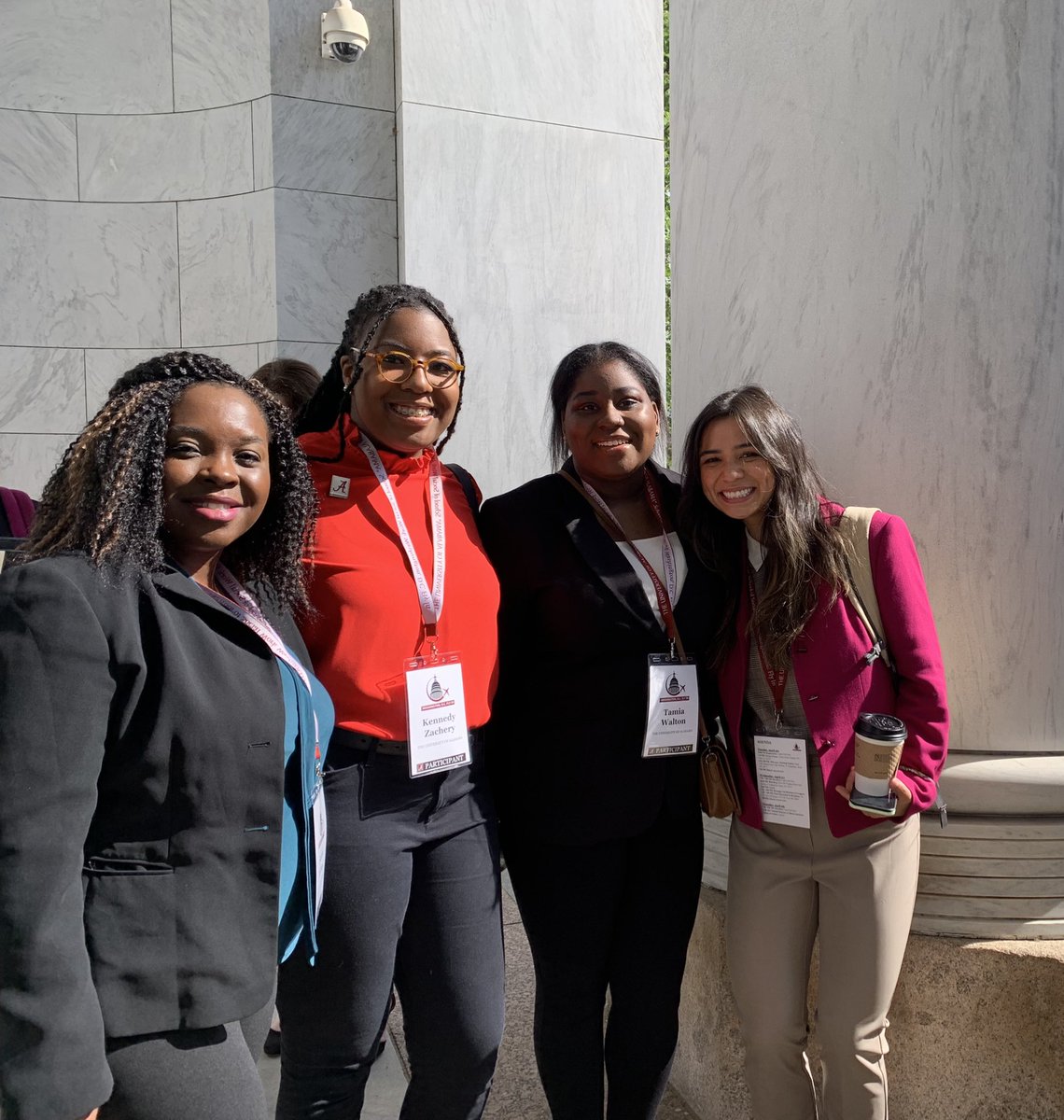 Our #UASSW students have arrived at Rayburn ready to advocate for transformative social work legislation to members of Congress!