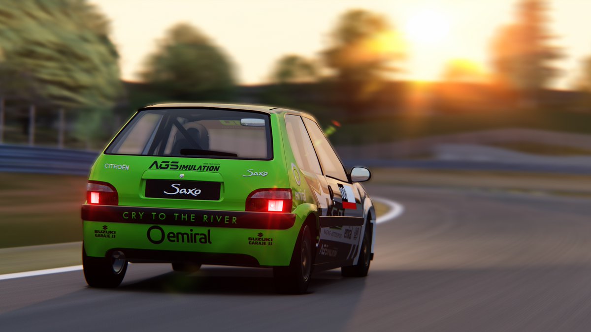 🔊 COPA SAXO CSR 2022 🔊

Hoy empieza la Copa Saxo de <a href="/club_simracing/">Club Simracing</a> en el Jarama. Nuestros 3 pilotos han clasificado en el Grupo 1.

Manga 1 - 21:00
Manga 2 - 22:30

P4 <a href="/XBD_Martino/">Martino</a> 
P16 <a href="/D4V1D_33/">D4V1D33</a> 
P22 @bamiadonsfills 

Seguro que van a ser dos carreras Brutales!

#GoXBD💚