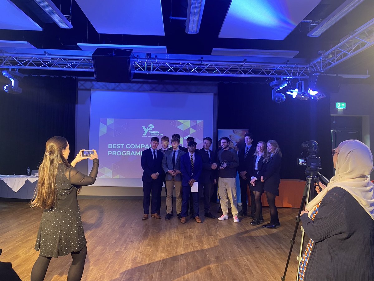 Congratulations Sterling from <a href="/Habsmonmouth/">Haberdashers' Monmouth School</a> for winning the Best Company Programme at the Regional finals of <a href="/YEWales/">Young Enterprise Wales</a>  as well as Sustainability and Marketing awards - well done everyone