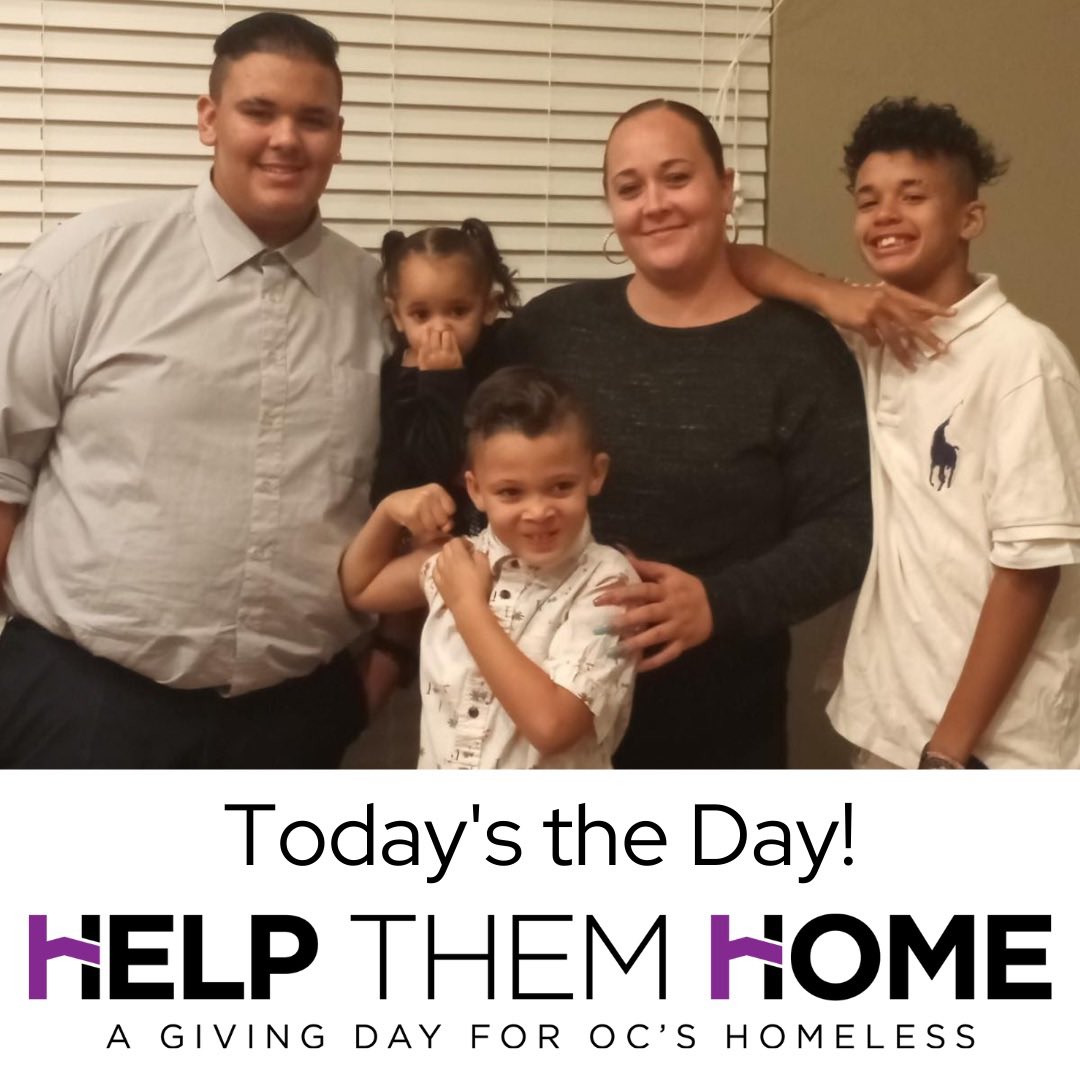 It's #HelpThemHome Giving Day! SPIN's staff is busier than ever working with Orange County families recovering from the pandemic. Every gift today helps us secure housing, rent, food, and other basic needs for families in need. …ome-giving-day.ocnonprofitcentral.org/organizations/…
