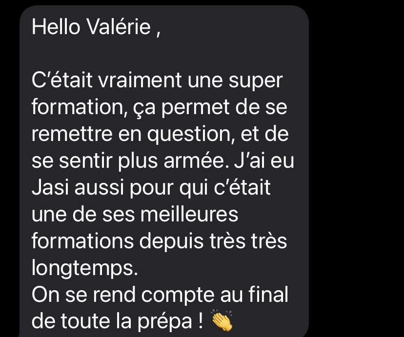 bflower's tweet image. Nous travaillons dur pour créer des expériences dynamiques qui permettent à nos participants d'acquérir une nouvelle perspective sur eux-mêmes, leur nouveau potentiel et ce qu'ils peuvent en retirer.
Avec ce genre de retour, nous savons que nous sommes sur la bonne voie.