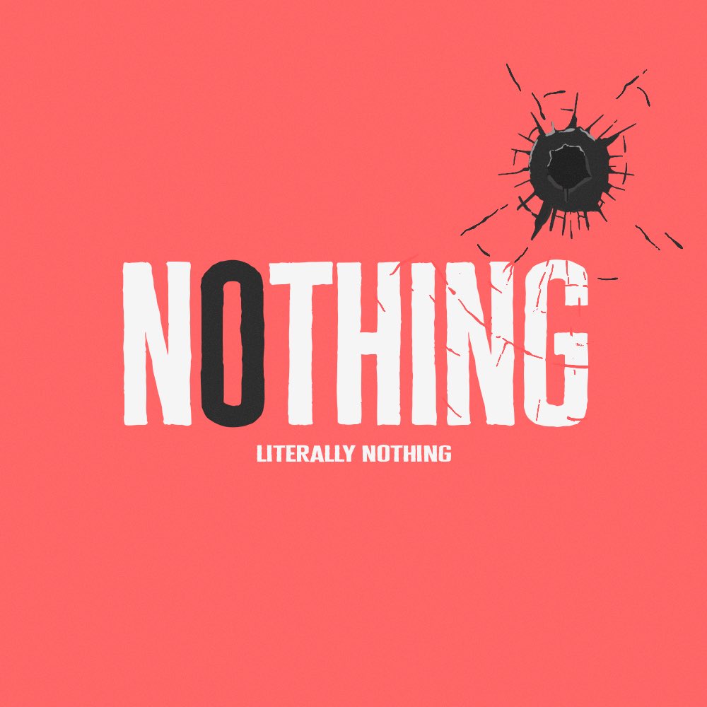 faceless_sol's tweet photo. Any interaction will be considered for nothing. Literally nothing. #NTHNG https://t.co/gqqhFOaURV