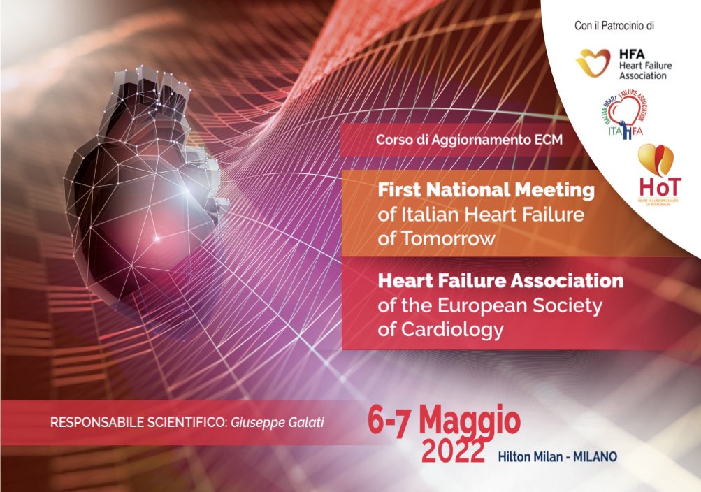 GiuseppeGalati_'s tweet photo. ๐ฅ The #1st #NationalCongress of the #ItalianHoT (#HFspecialist of Tomorrow) is ready to take off
The most important event of the year for #HeartFailureSpecialist #under40 in ๐ฎ๐น is ready to go
๐
@DrMarthaGulati @gbiondizoccai @mmamas1973 @nephondemand @DLBHATTMD @HFA_President https://t.co/ogW5b3847d