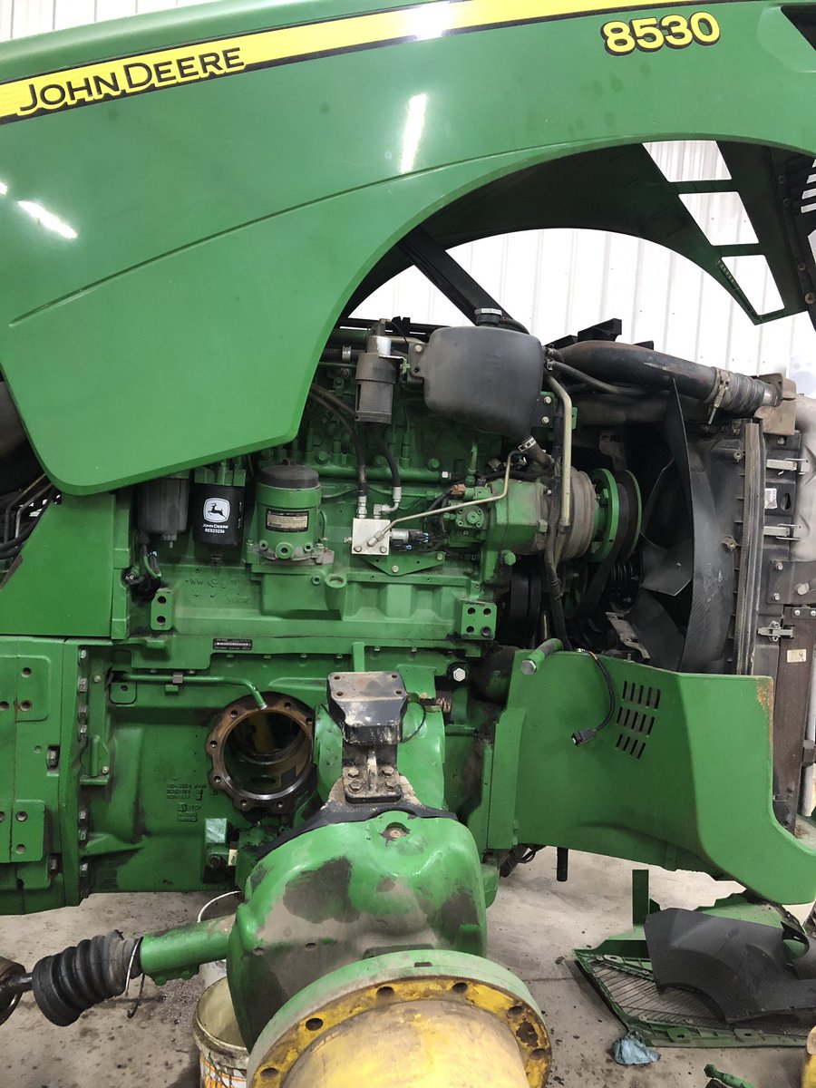 Weeping steering seal last fall, early March mech started to replace seal..... chrome coming off.... JDParts claims none in US.... week three of waiting for rechrome 🤷🏼‍♂️