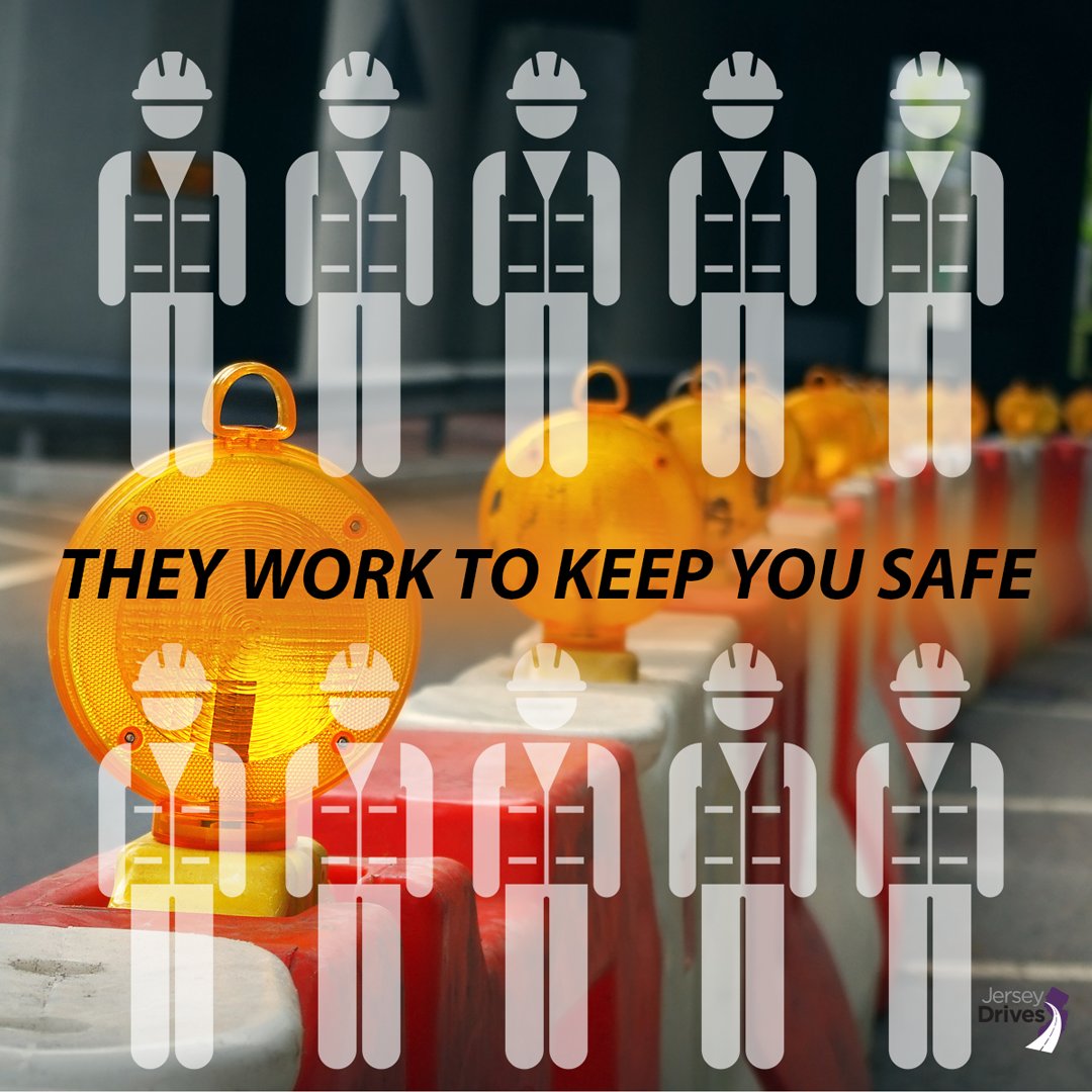 Too many New Jersey road workers are killed every year. They are making the roads safer for you, do the same for them - slow down in work zones!

#workzonesafetyawareness #workzones #jerseydrives