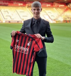 Congratulations to year 11 student Ollie who signed as a scholar at Bournemouth earlier this week! #HardWorkPaysOff
