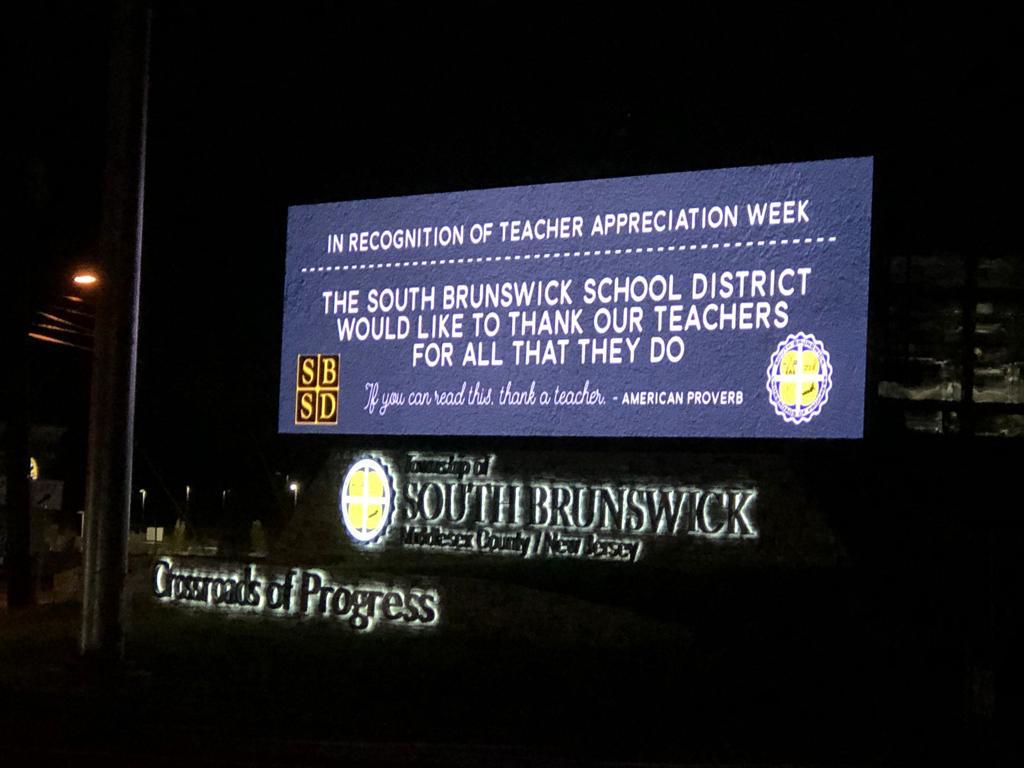 On Route 1... there really aren't enough "thank yous" to show my true appreciation for teachers. It's one of the most difficult jobs in the world! ❤