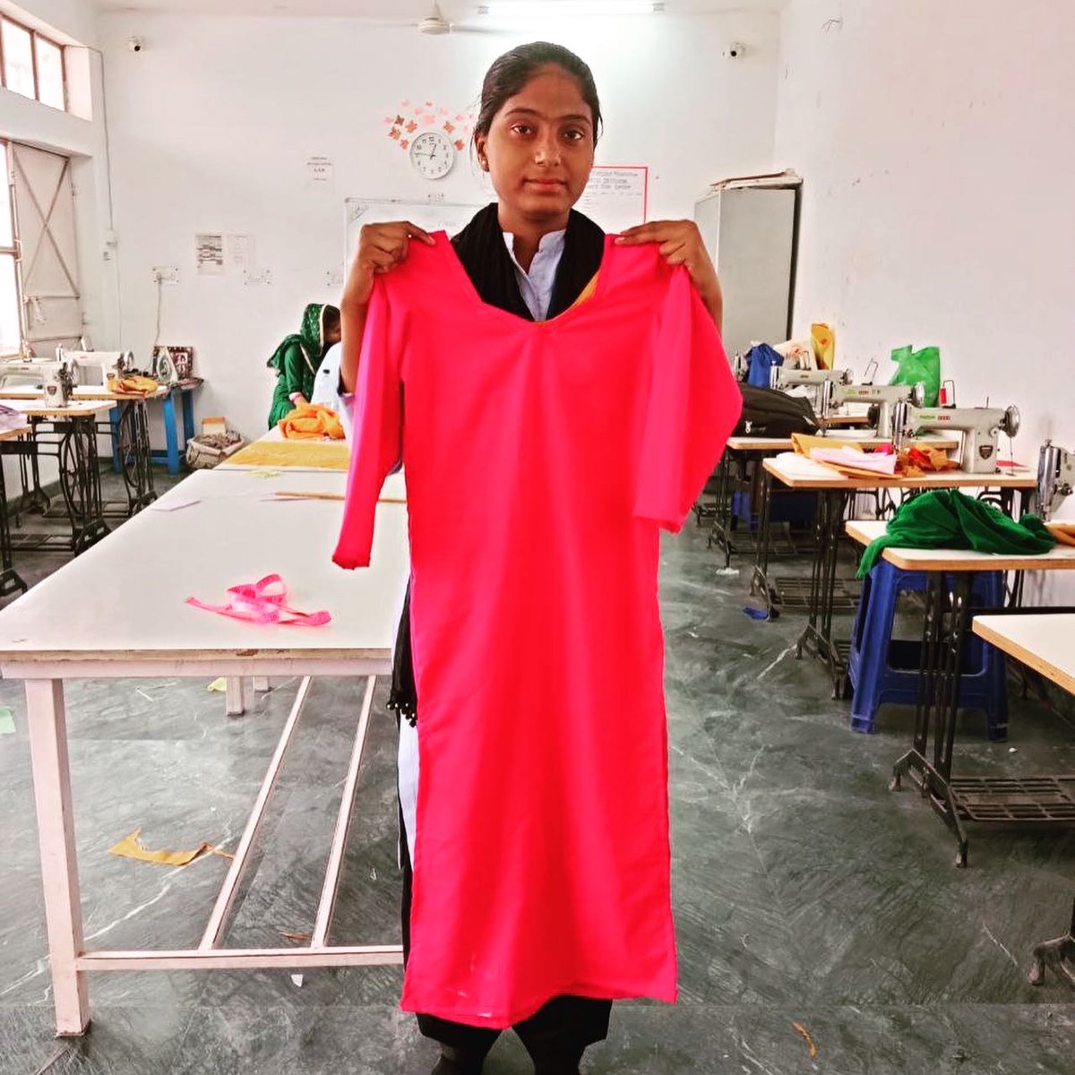 JoveConscious's tweet photo. To bring positive change in the lives of underprivileged women, #JCFskillacademy provides integrated training and programs.
Sharing the smile on these girls' faces with their first-ever dresses made while learning at the academy. 😊⭐
donate at: https://t.co/xYKVwqXD8P https://t.co/DhrBWGSW5G
