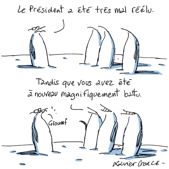 Xavier Gorce tweet media
