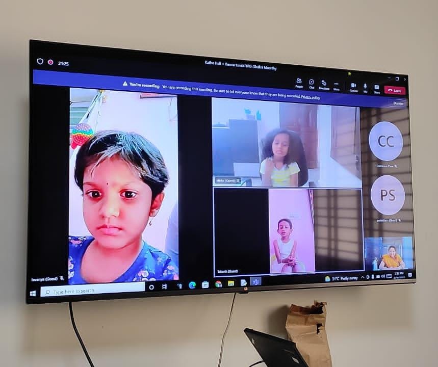 kiddypi1's tweet image. Namaskar to all the Children, Parents & Grandparents!!
Hope you're all doing well this summer season! 😊
Here are some glimpses from the Story Telling workshop conducted by Mrs. Shalini Murthy on the 16th of April.