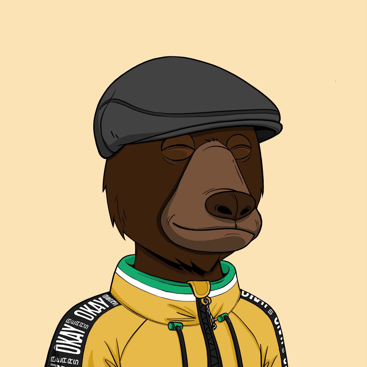 Giving away one <a href="/okaybears/">Okay Bears</a>  worth 58 SOL.

Chance to win:

1⃣ Follow me 
2⃣ RT &amp; Like this post
3⃣ Tag 2 Friends

The giveaway ends in 48h.