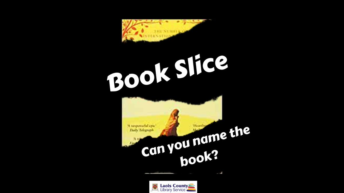 LaoisLibraries's tweet photo. Book Slice : can you recognise the novel from this sliver of its cover ?
#FridayFun #book #whatbook #library #bookquiz @LibrariesIre @kildarelibrary @OffalyLibraries https://t.co/uXYu4EJMZ2