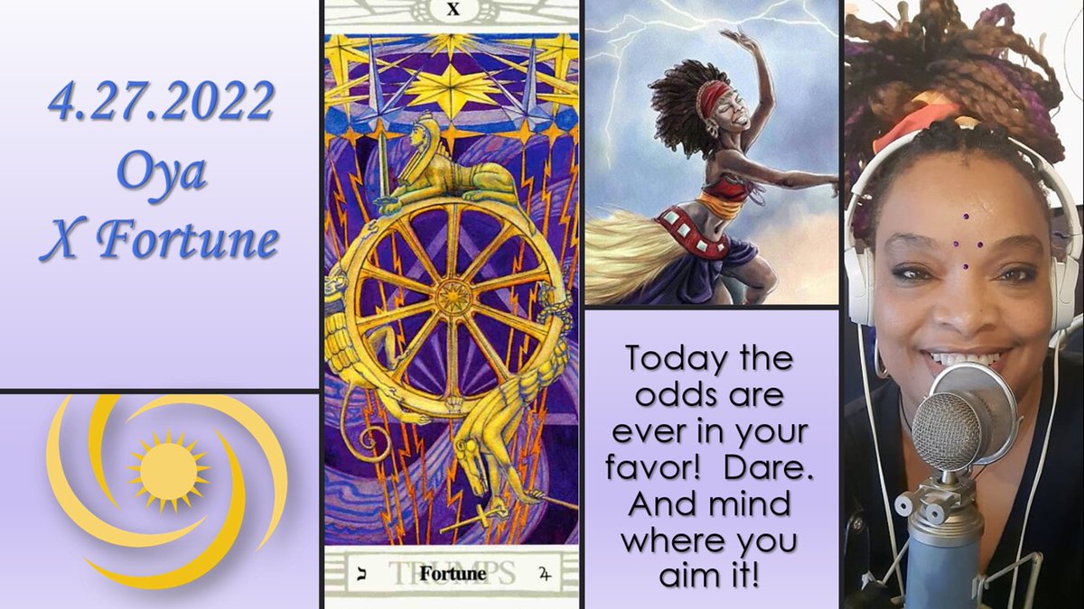 HaiTarot's tweet photo. HAPPY BIRTHDAY TO ALL THE Patient-ass #Taurus BULLS!

#TaurusSeason
#Wednesday #Wednesdayvibe
#TarotLovers #TarotReading #Tarotreader #Tarot #Thoth #DailyDivination #Dailytarot
#BlackOwnedBusiness #blackbusiness #Blackwoman #Blackwomen
#oya #oyaenergy https://t.co/os2m2KQgYY