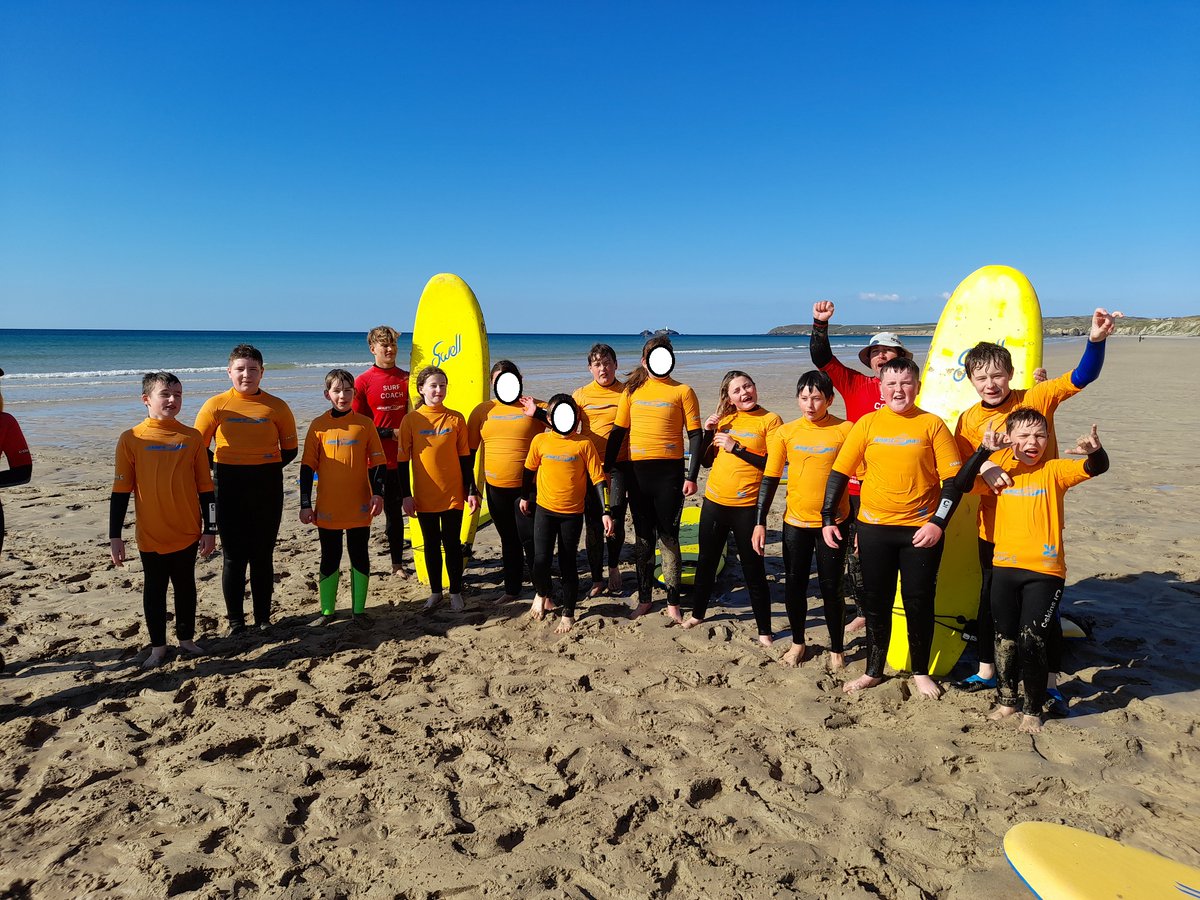 hayleacademy's tweet photo. Surf’s Up!

As part of a funded project, we are delighted to be able to offer some of our students the opportunity to participate in a 5 week surfing and beach safety awareness programme being delivered by Shore Surf School. The students were amazing! https://t.co/17xuqYCAIk