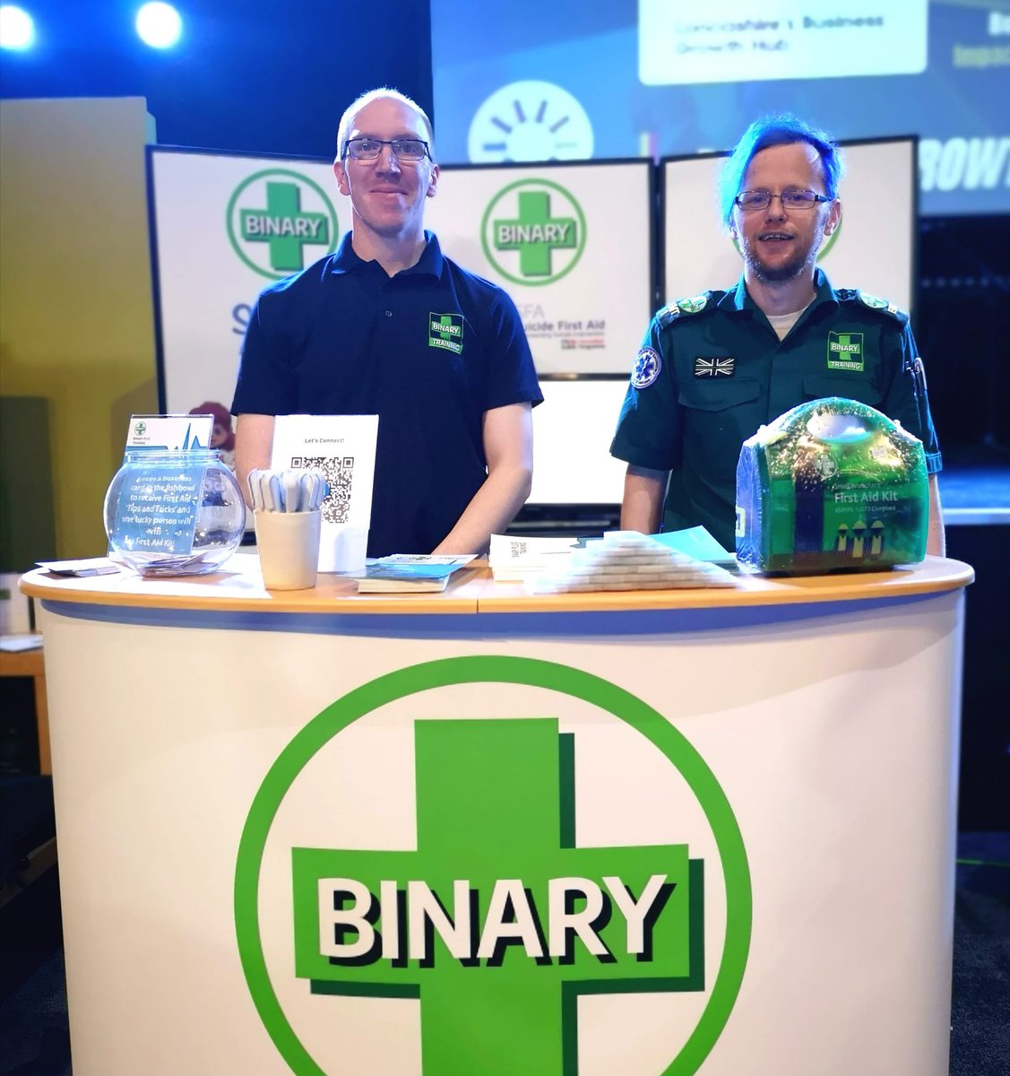 lovelocalexpo's tweet photo. James and Richard are here from @plus_binary make sure to call and have a chat with them at Stand A38  #LLE2022 https://t.co/CBbewoFMT4