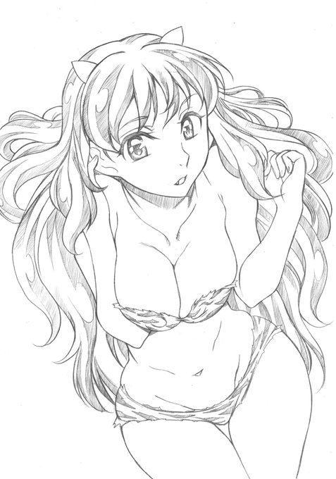 過去絵再掲
高橋留美子先生
『うる星やつら』より
ラムちゃん さんです。 