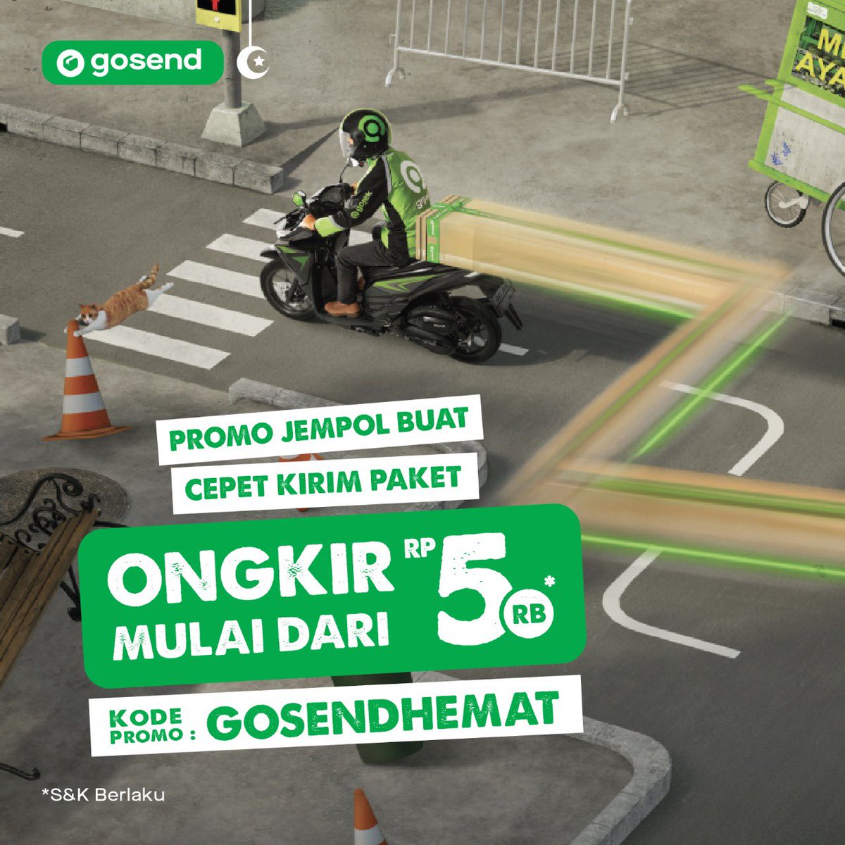 benakribo's tweet photo. GoSend baek bener nih gue disuru bagi2 THR! Yuk ah kali ini giveaway GOPAY 2,5 JUTA buat 10 orang!
Reply cerita haru kalian waktu kirim paket pake GoSend supaya cepat, aman &amp; hemat. Pake hashtag #BestSellerGoSend

RT &amp; like tweet ini! ditunggu sampe 6 Mei ya! https://t.co/3rAo8PoNZb