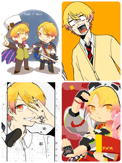 #繋がらなくていいから俺の天馬司を見てくれ
🌟くん表情豊かで描くの楽しいので、たくさん描いちゃう🥳 