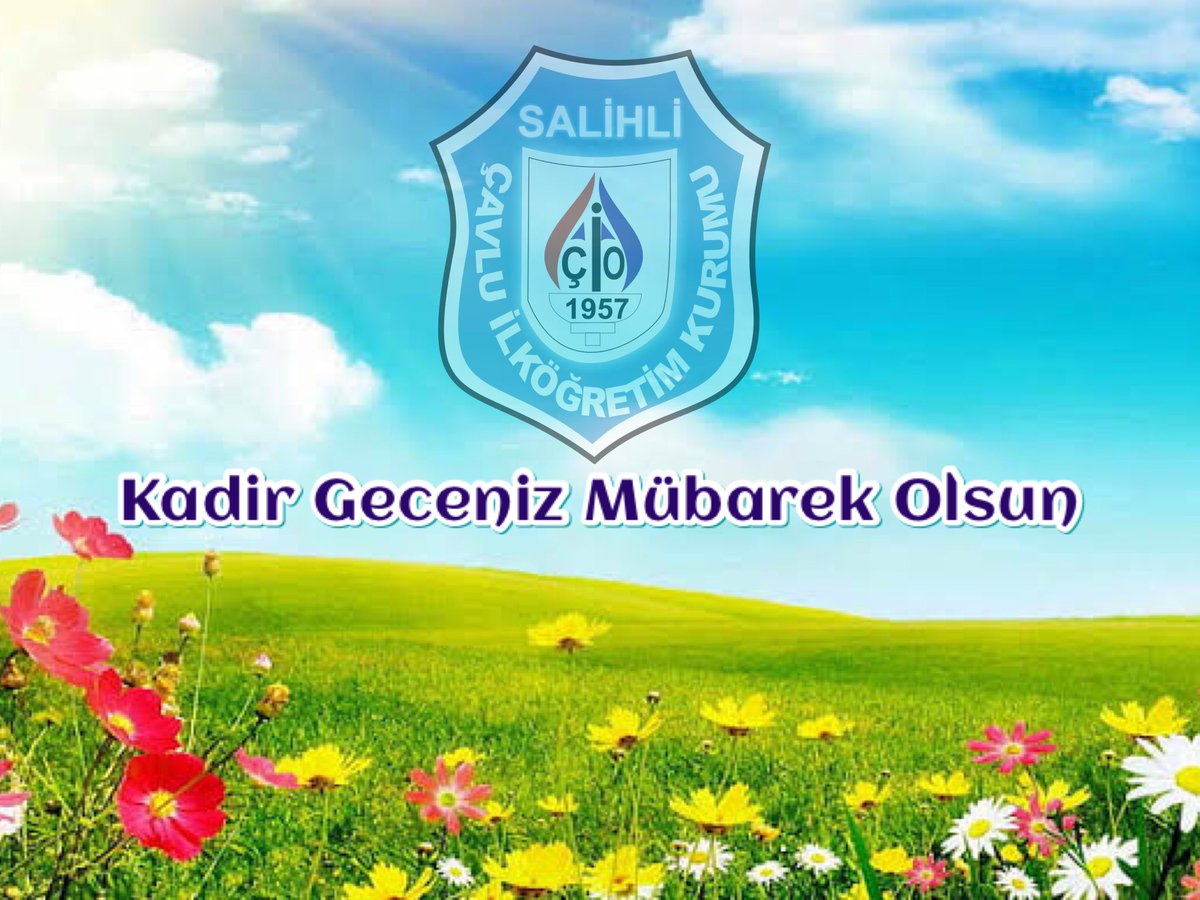 #KadirGecesi'nin birlik içinde herkese sağlık, huzur, barış ve mutluluk getirmesi dileğiyle...