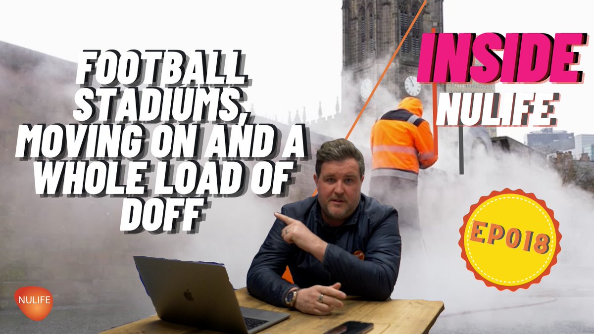 TheNuLifeGroup_'s tweet photo. New unit and cleaning football stadiums, all in this weeks episode of inside nulife - The Nu-Life Group - https://t.co/yECa3qhvGn https://t.co/hv1I523uZ2