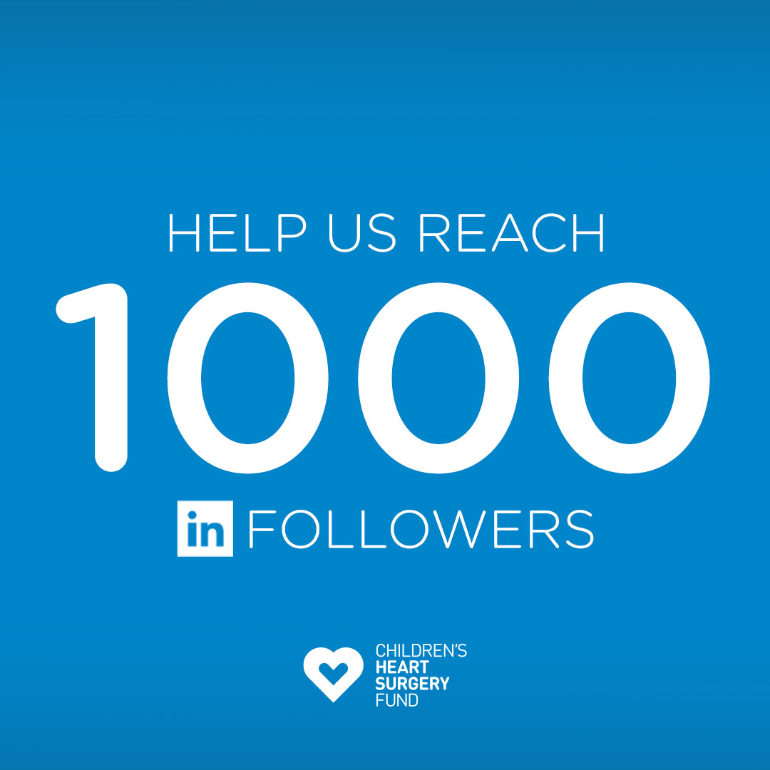 💙 CHSF is so close to reaching 1K followers on <a href="/LinkedInUK/">LinkedIn UK</a>! More followers = more who know about our charity and can fundraise for us!

If you have a LinkedIn profile, please take a second to follow CHSF and help us reach this milestone – thank you!

👉 linkedin.com/company/childr…