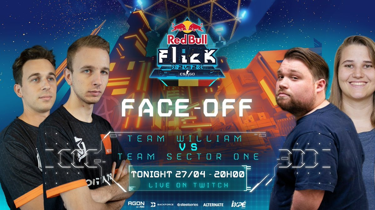 Red Bull Flick Face-Off
Who will take the win tonight? 
#RedBullFlick
Check it live on their Twitch channels!