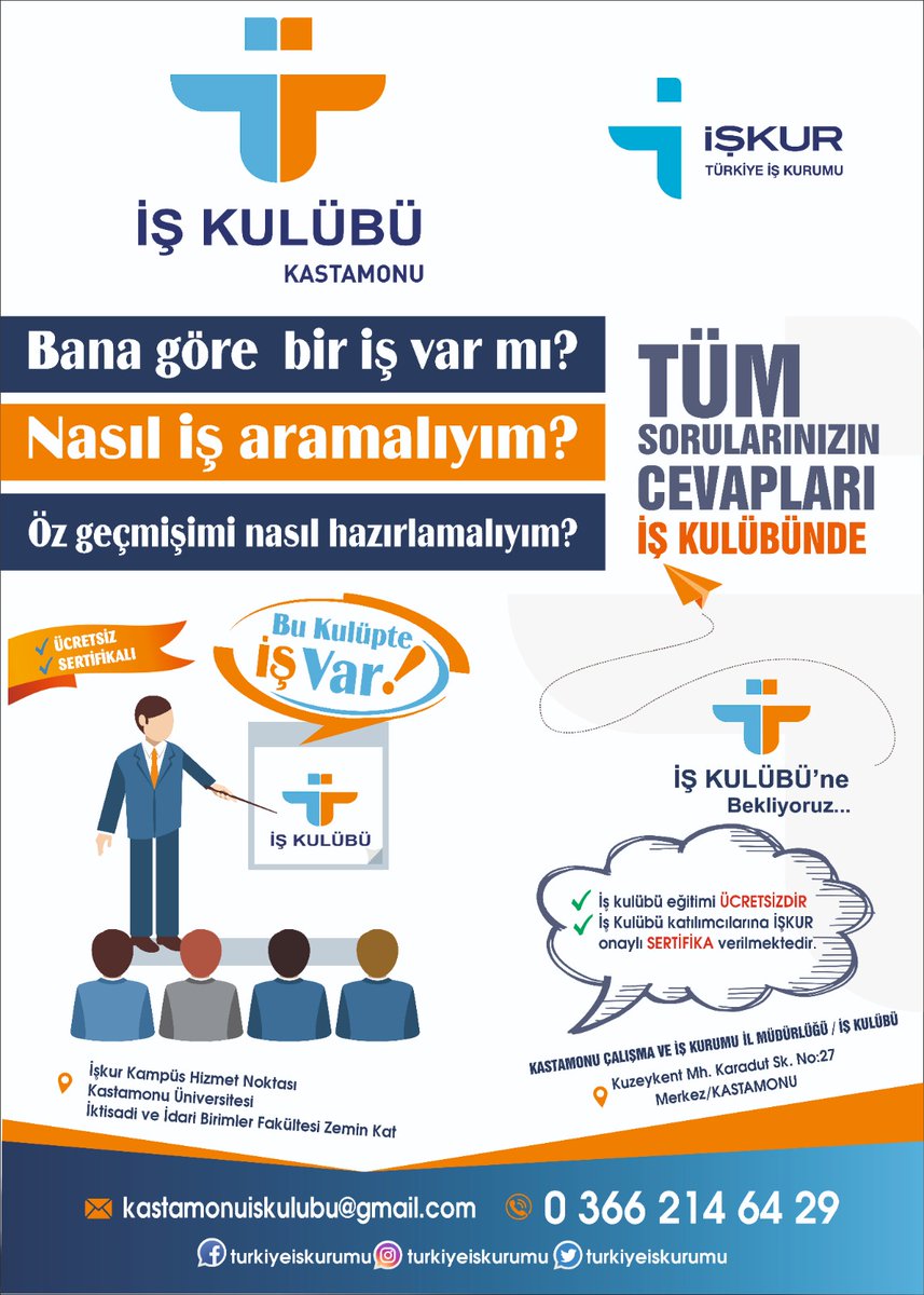 BesyoKastamonu's tweet photo. Kastamonu İŞKUR İş Kulübü etkinlikleri... https://t.co/cKtSgvyBxe