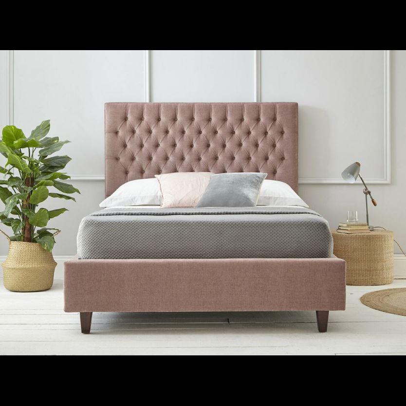 WestsideShops's tweet photo. Pretty in pink! 💕

We've fallen head over heels for the @BensonsForBeds Emelia bed frame, just take a look at that headboard 😍✨

#bensonsforbeds #newbed #newbedframe #bedframe #pinkheadboard #pinkbed #bedgoals #bedroomgoals #pink https://t.co/9FiqIJnRPw
