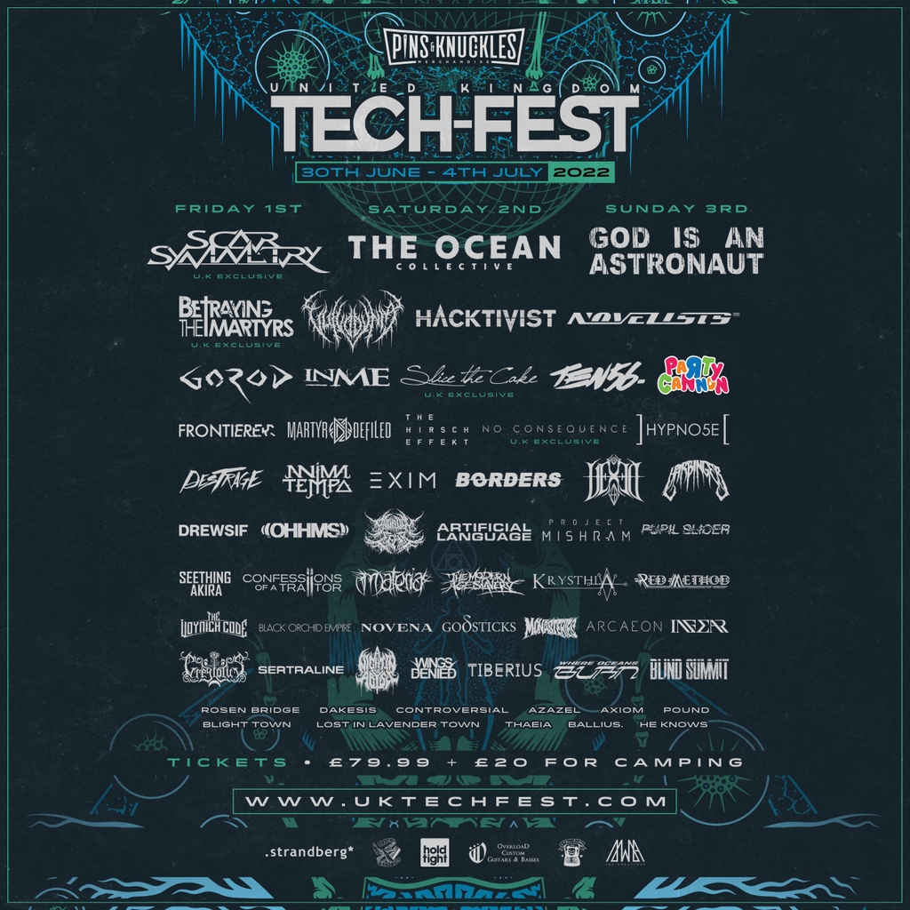 UKTechFest's tweet photo. ⚠️ HERE WE GO!!! ⚠️

Scar Symmetry - UK Exclusive
Betraying The Martyrs - UK Exclusive
Party Cannon
Borders
Harbinger
Seething Akira
Arcaeon
In Fear
Sertraline
A Night In The Abyss
Blind Summit
Rosen Bridge
Dakesis
Blight Town
Lost In Lavender Town

#uktechfest2022 https://t.co/eHb4IVuuJW