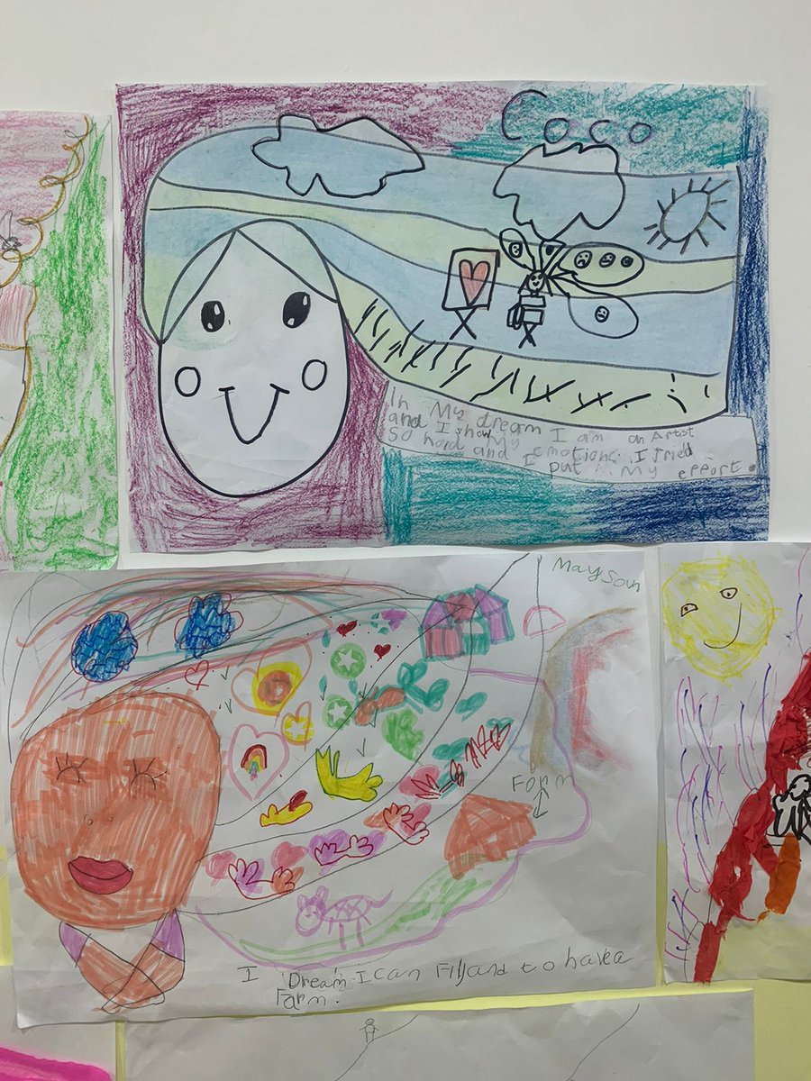 elsayed_aishas's tweet photo. DREAMS by Langston Hughes, this poem was the perfect ignition to get KIWIS thinking and discover their dreams. #Dreamcatcher #art #creativity They used different art materials to reflect their dreams. @LWISIstanbul https://t.co/grOxAQ0wmU