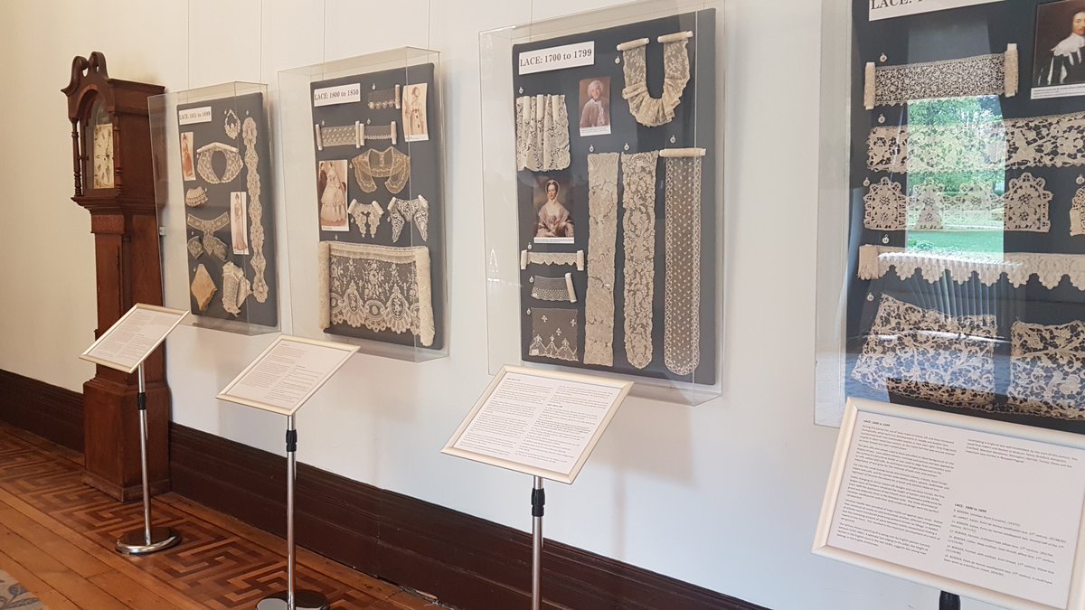 I am so very very excited to see some of my lovely lace collection on show to you my lovely visitors.  Please do pop into Wardown House to see it. We are open Sunday - Thursday 11am - 5pm <a href="/MuseumMakers/">Museum Makers</a> <a href="/culturetrustuk/">The Culture Trust Luton</a> <a href="/WardownHouse/">Wardown House, Museum and Gallery</a>