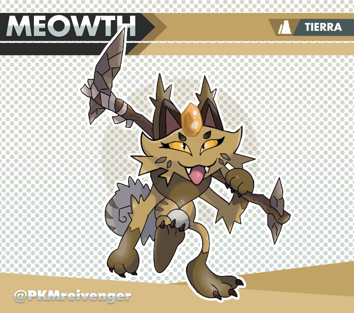 PKMreivenger's tweet photo. 🐱¿Como, otro Meowth regional?👀

En la región Delia podrás encontrar a unos Meowth muy particulares, a los que les gusta vivir en lo mas profundo de las cuevas.

¿Pero evolucionara en Persia?🤔
Démosle mucho amor para descubrirlo🔄❤️

Diseñado por: @GRaptor28 ❤️ https://t.co/8pgmC59u4Y