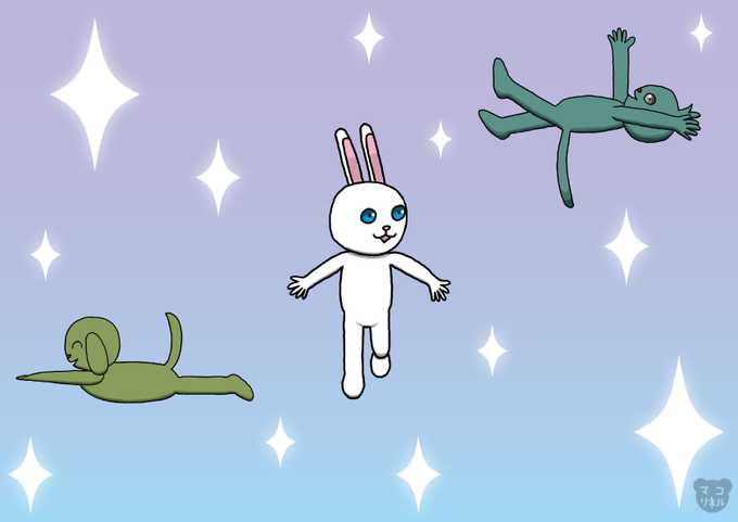 動物キャラクターのtwitterイラスト検索結果