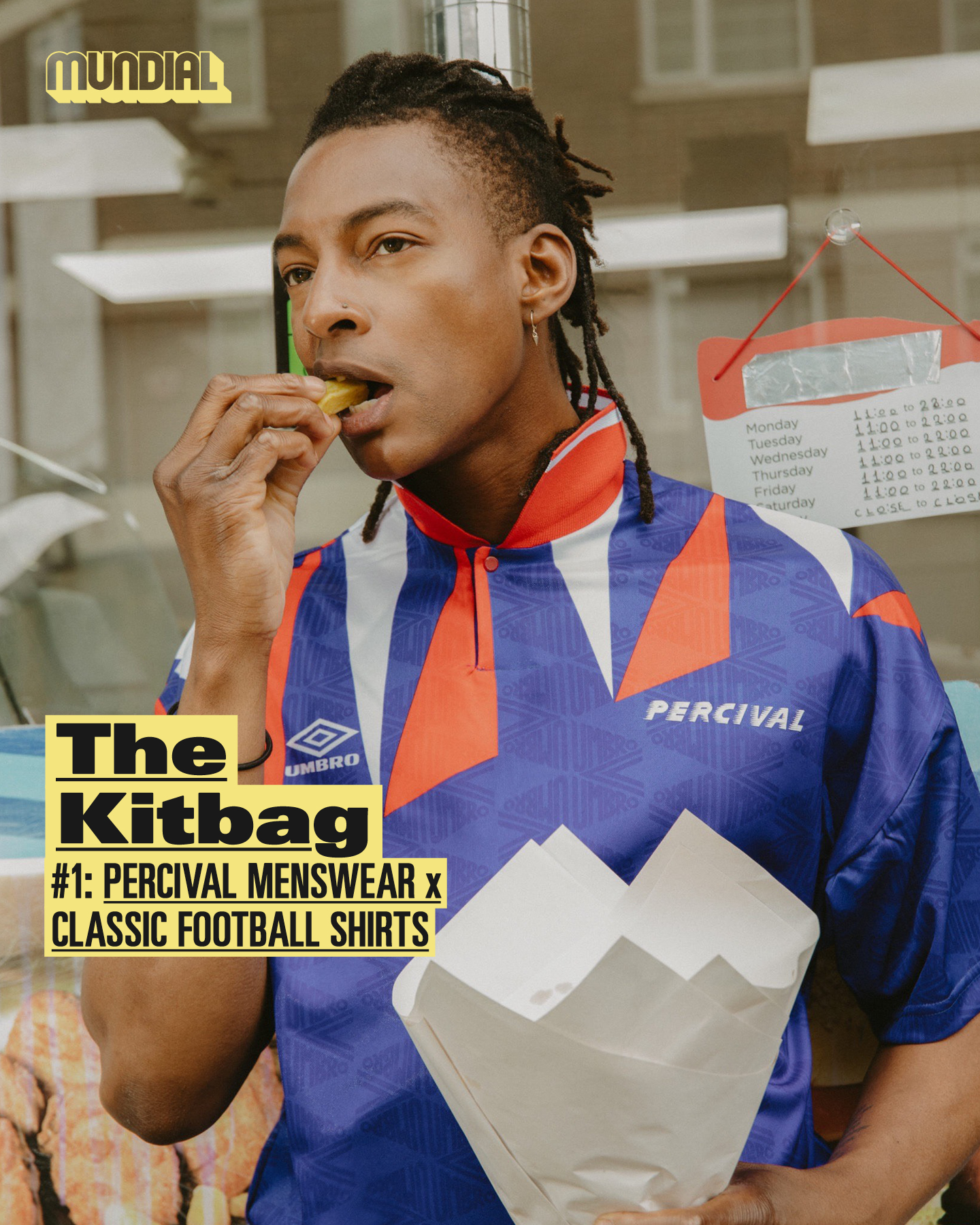 MUNDIAL on X: "The Kitbag #1, Percival x Classic Football Shirts