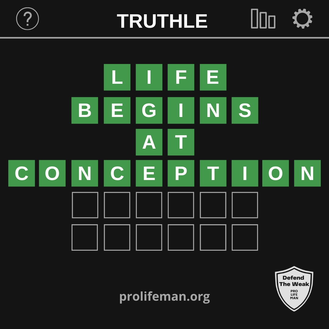Pro_Life_Man's tweet photo. Human life begins at conception! #Facts #DefendTheWeak https://t.co/gMiEnsV72G