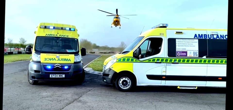 Mobile Medical Cover providing emergency care.
#TeamMMC