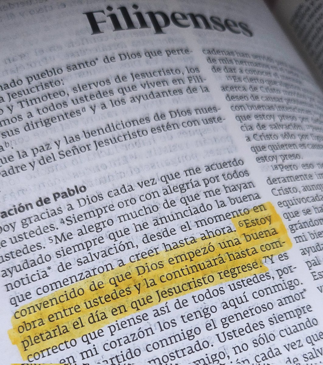 soysoficollazos's tweet photo. El comenzó una buena obra contigo y continuará hasta cumplirla ✍🏼 filipenses 1:6 🌿 #FelizMiercoles https://t.co/jXfZ4fC5mu