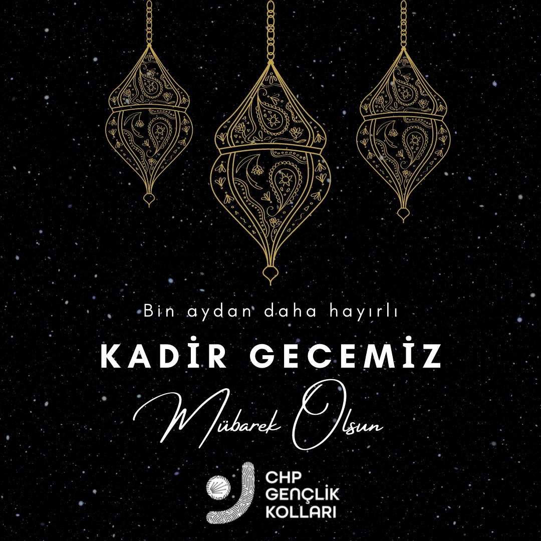 Tüm inananların #KadirGecesi mübarek olsun. Bu hayırlı gecenin sağlık, huzur ve adalet getirmesini dileriz.